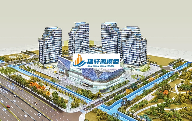 万柏林智慧城模型